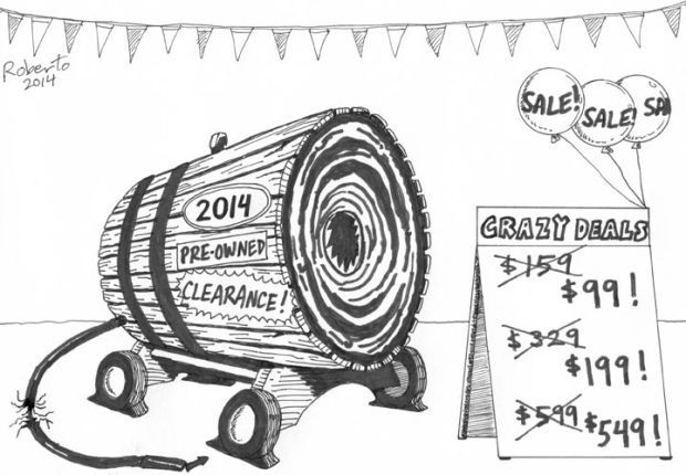 Editorial Cartoon: BottleRock tickets? Anyone?